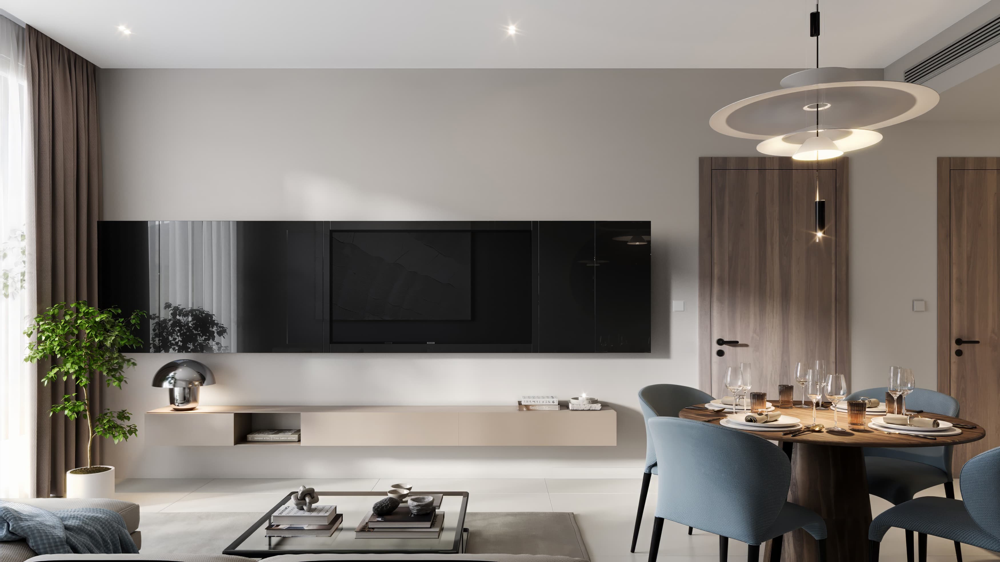 Semi-furnished
