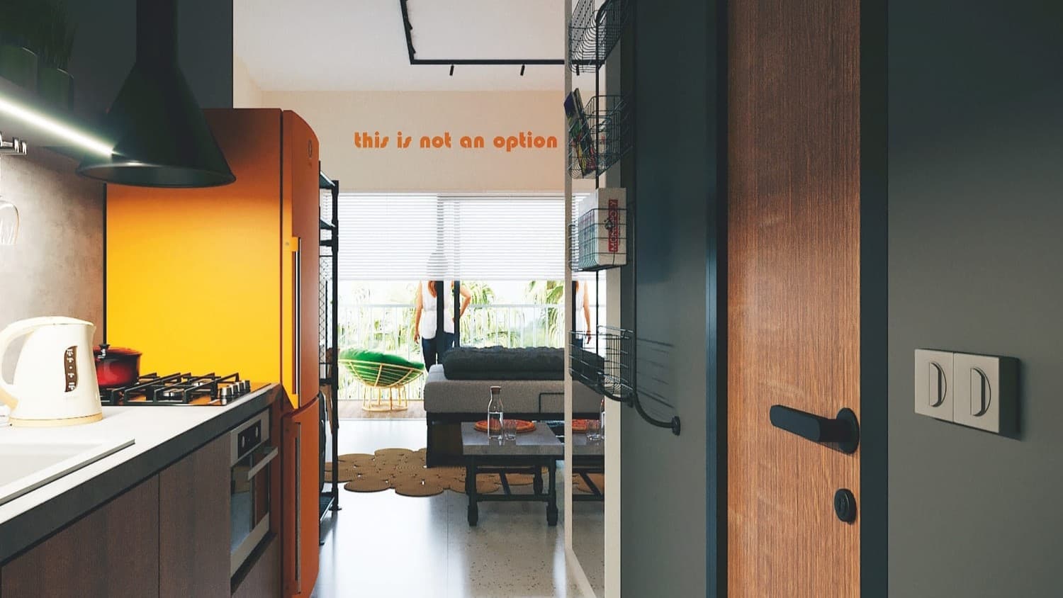 Semi-furnished