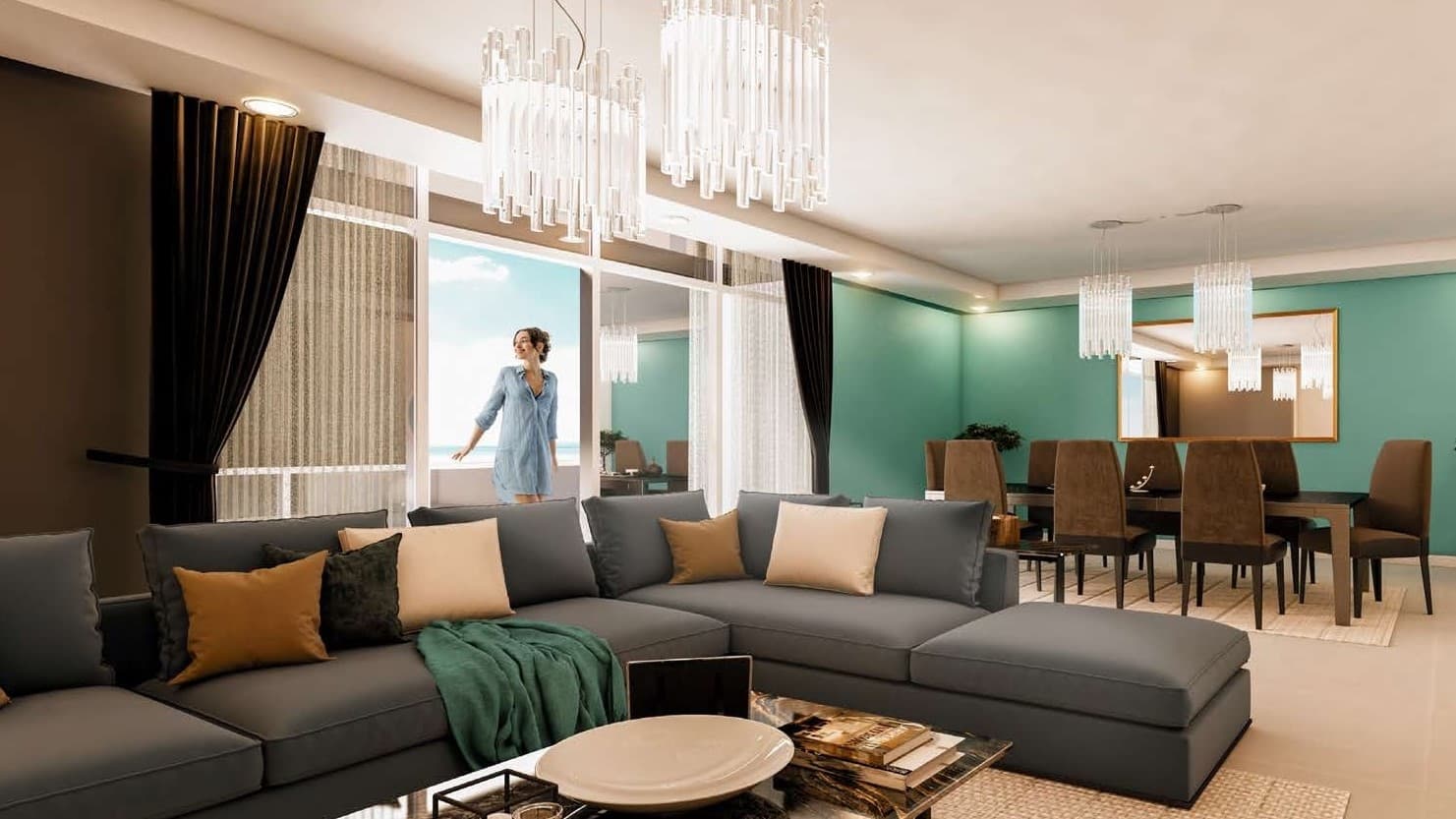 Semi-furnished