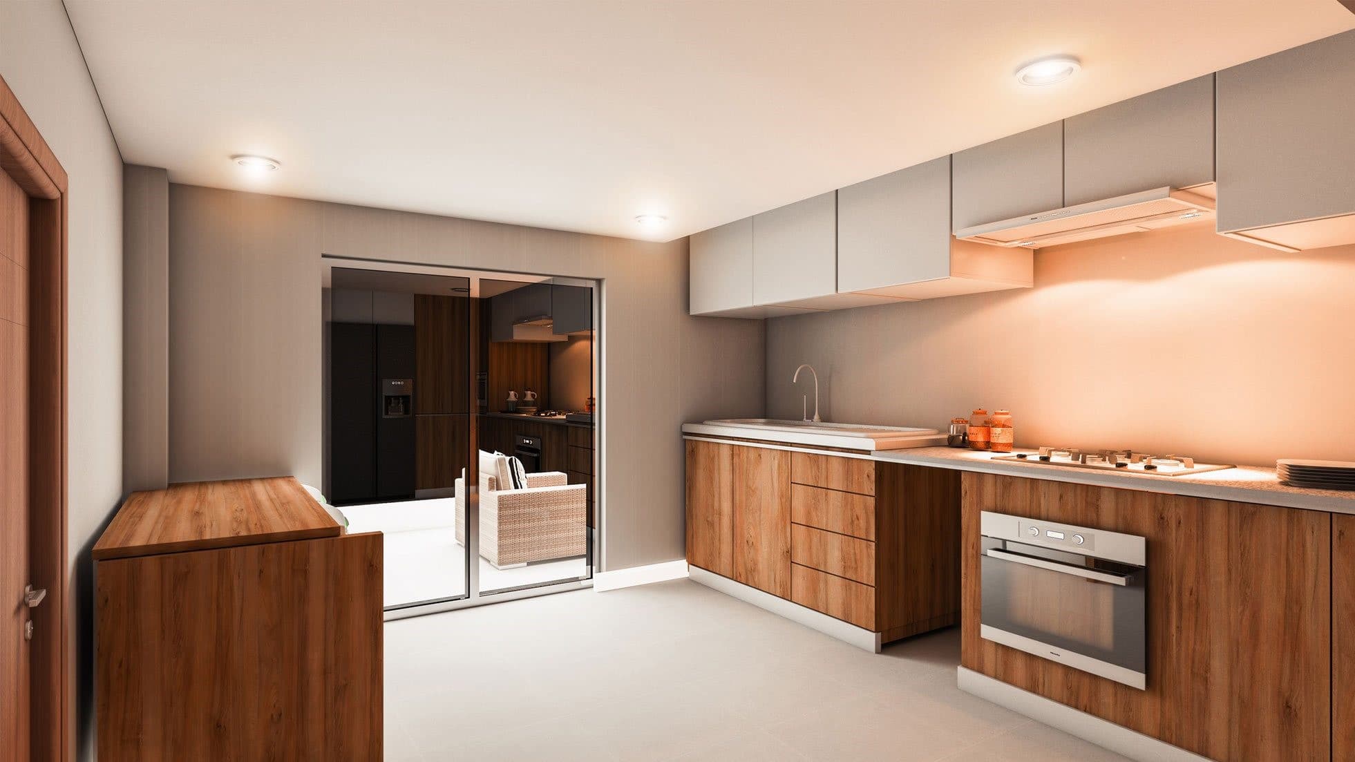 Semi-furnished