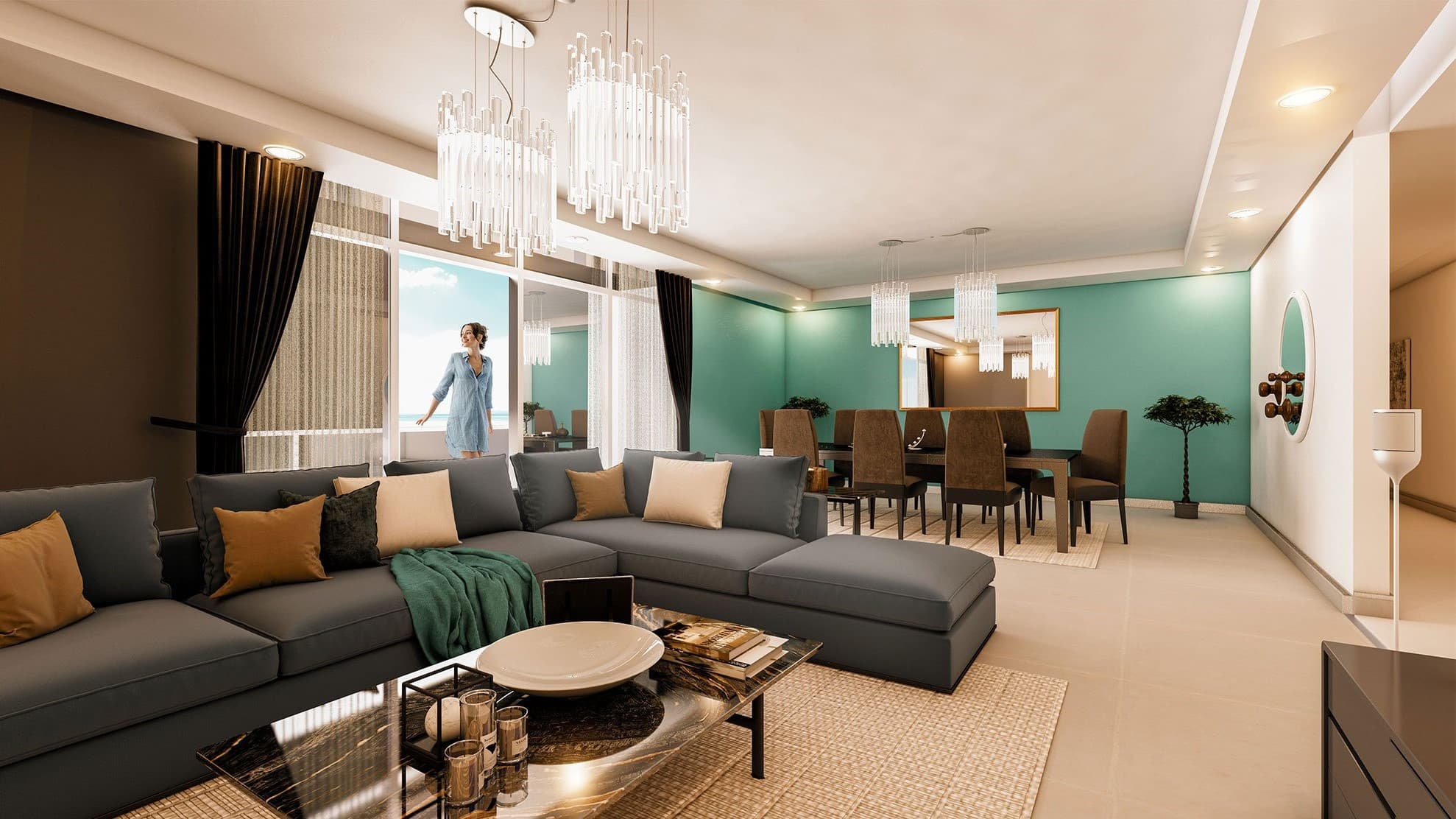 Semi-furnished