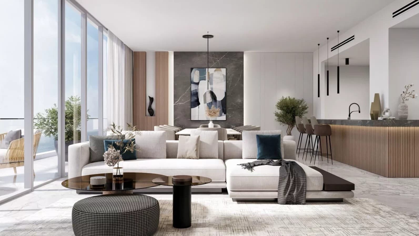 Semi-furnished