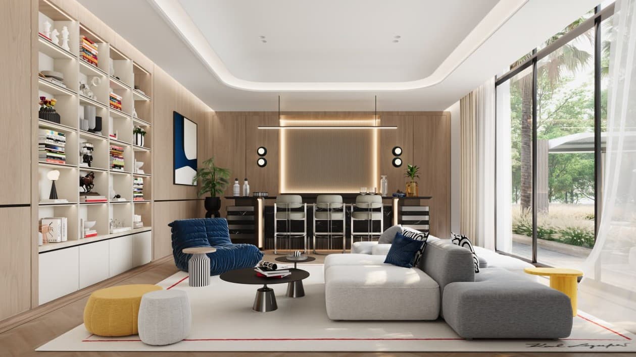 Semi-furnished