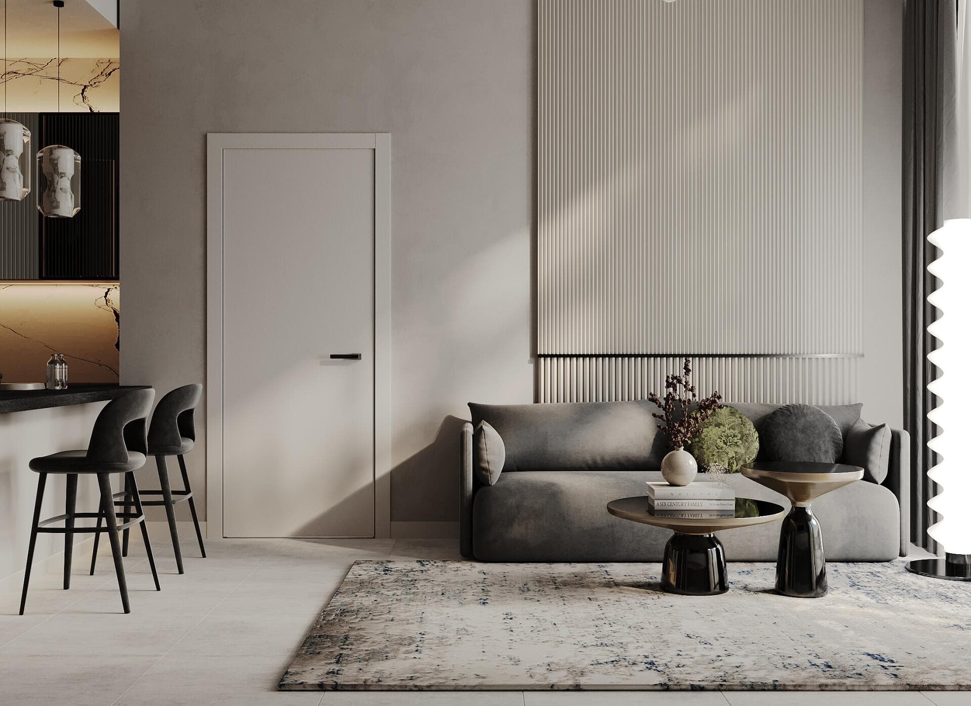Semi-furnished